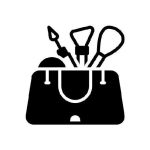 کیف ارایشی و براش